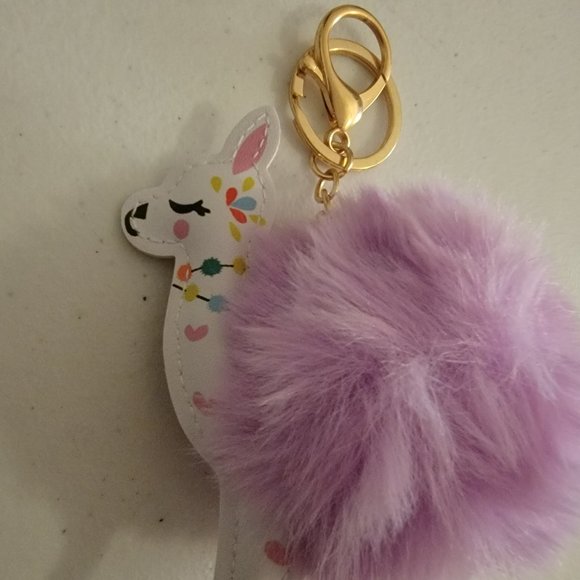 Llama Purse Charm/Key Chain - Picture 2 of 4